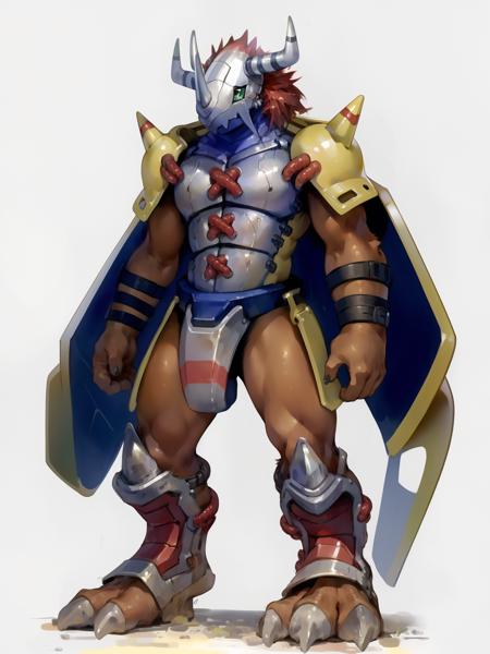 28850-2605621806-Wargreymon, bandai namco, digimon, digimon (species), solo, armor, anthro, standing, scalie, horn, male, hi res, simple backgrou.png